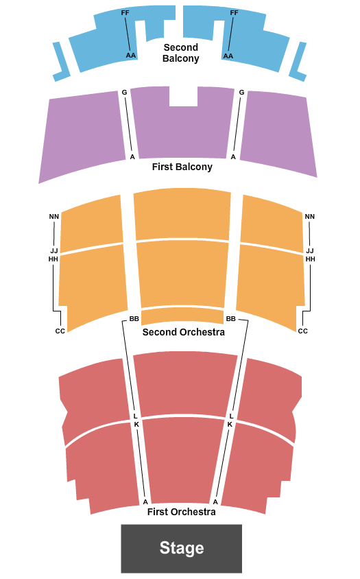 UT Tyler Cowan Center Mannheim Steamroller Seating Chart